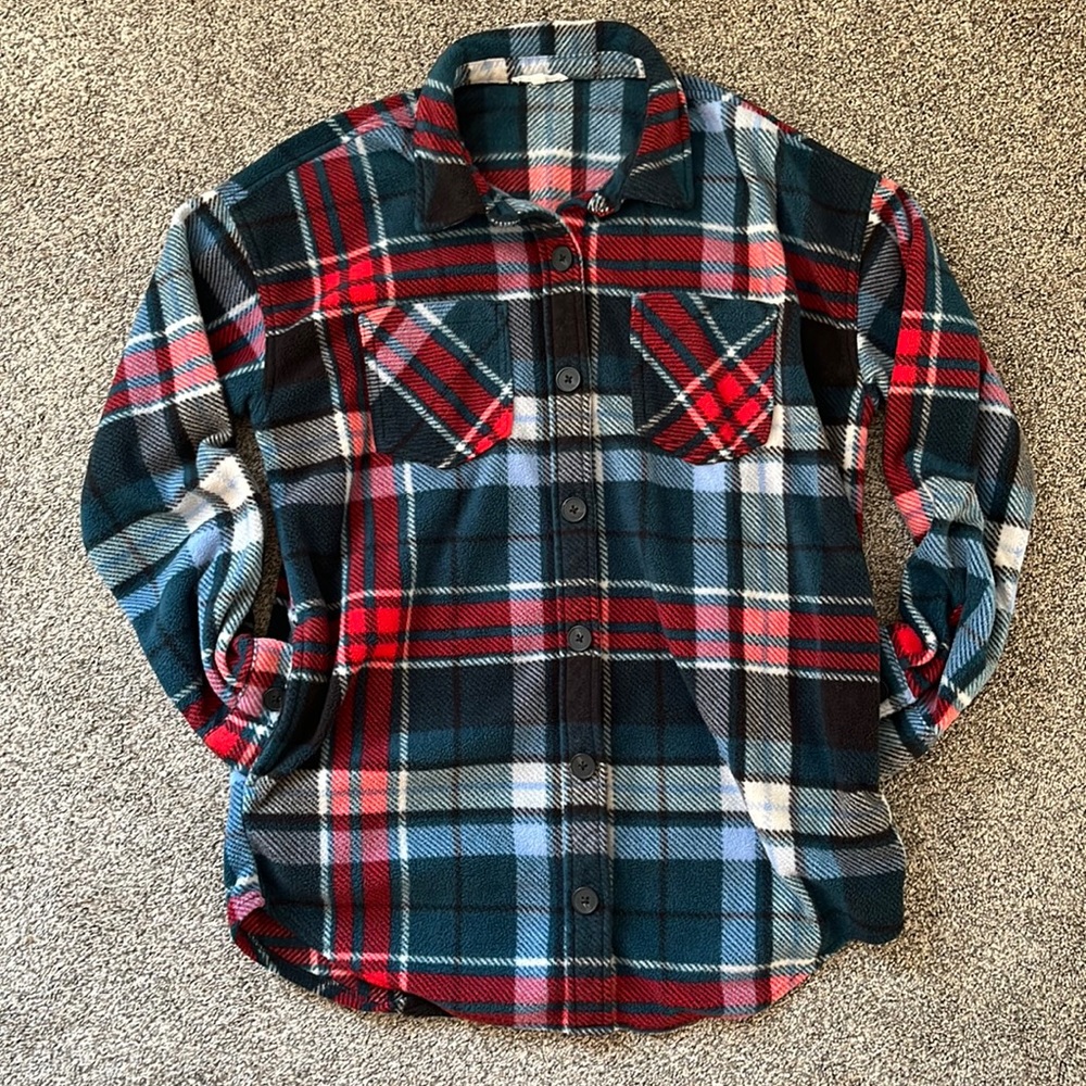 Maurice’s Flannel Shacket. Size S